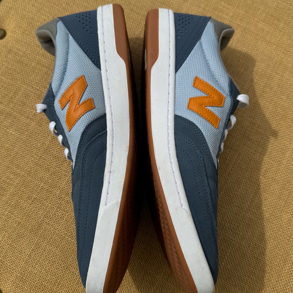 New Balance Numeric 440 Men’s Size 13 Blue Orange Skate Shoes NM440WON Gum Sole - Picture 6 of 11